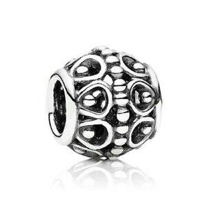PANDORA A Cloud's Silver Lining Openwork Charm Authentic Silver Optimism